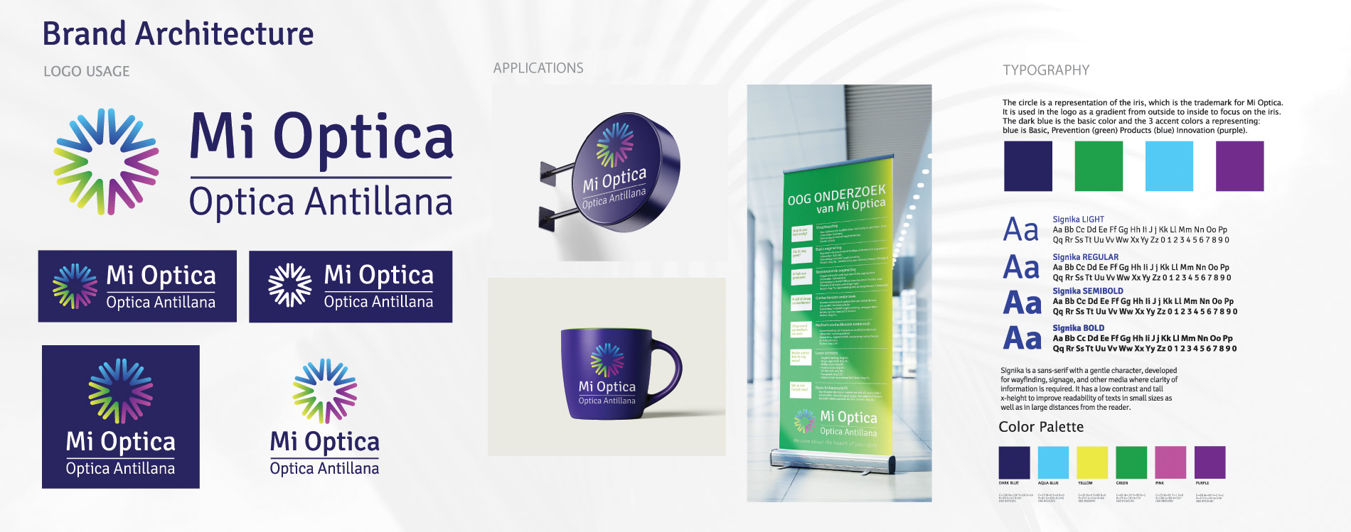 Brand design for Mi Optica 